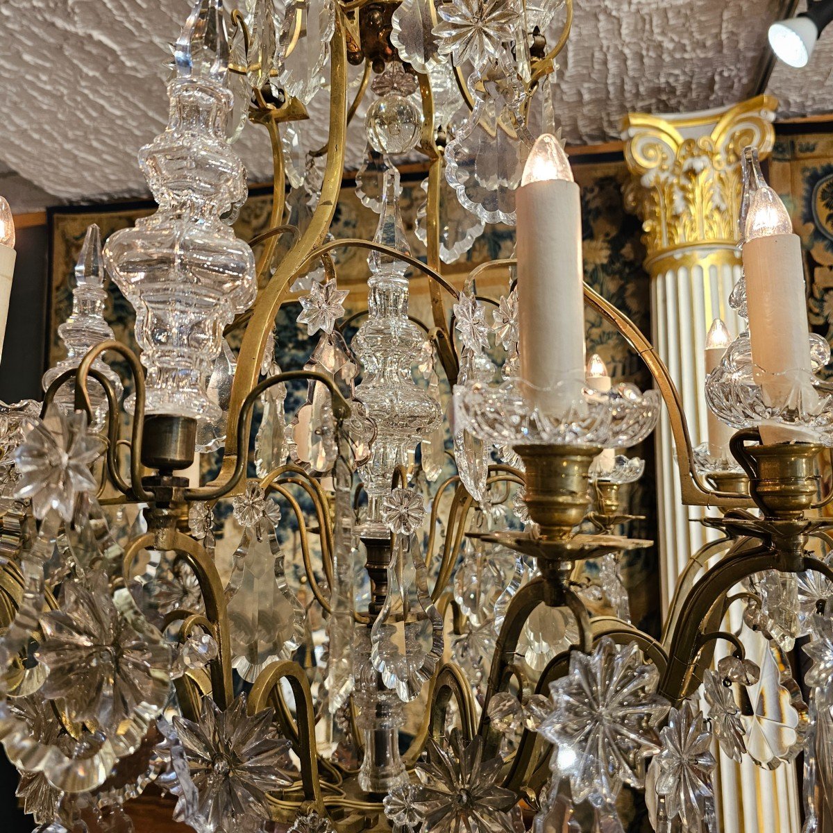 Lustre De Forme Cage Style Louis XV-photo-2