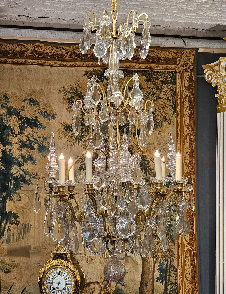 Lustre De Forme Cage Style Louis XV-photo-2