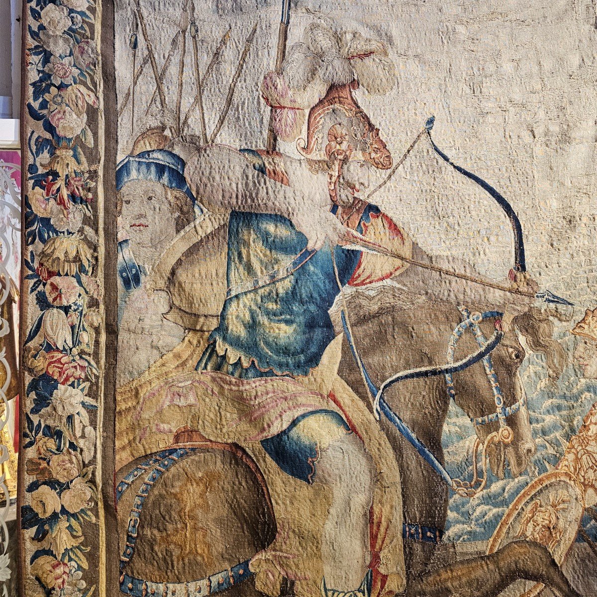 Tapisserie Des Flandres Du XVIIème Siècle-photo-4