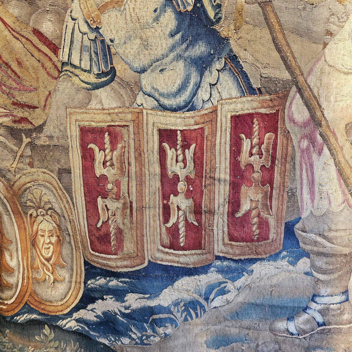 Tapisserie Des Flandres Du XVIIème Siècle-photo-7