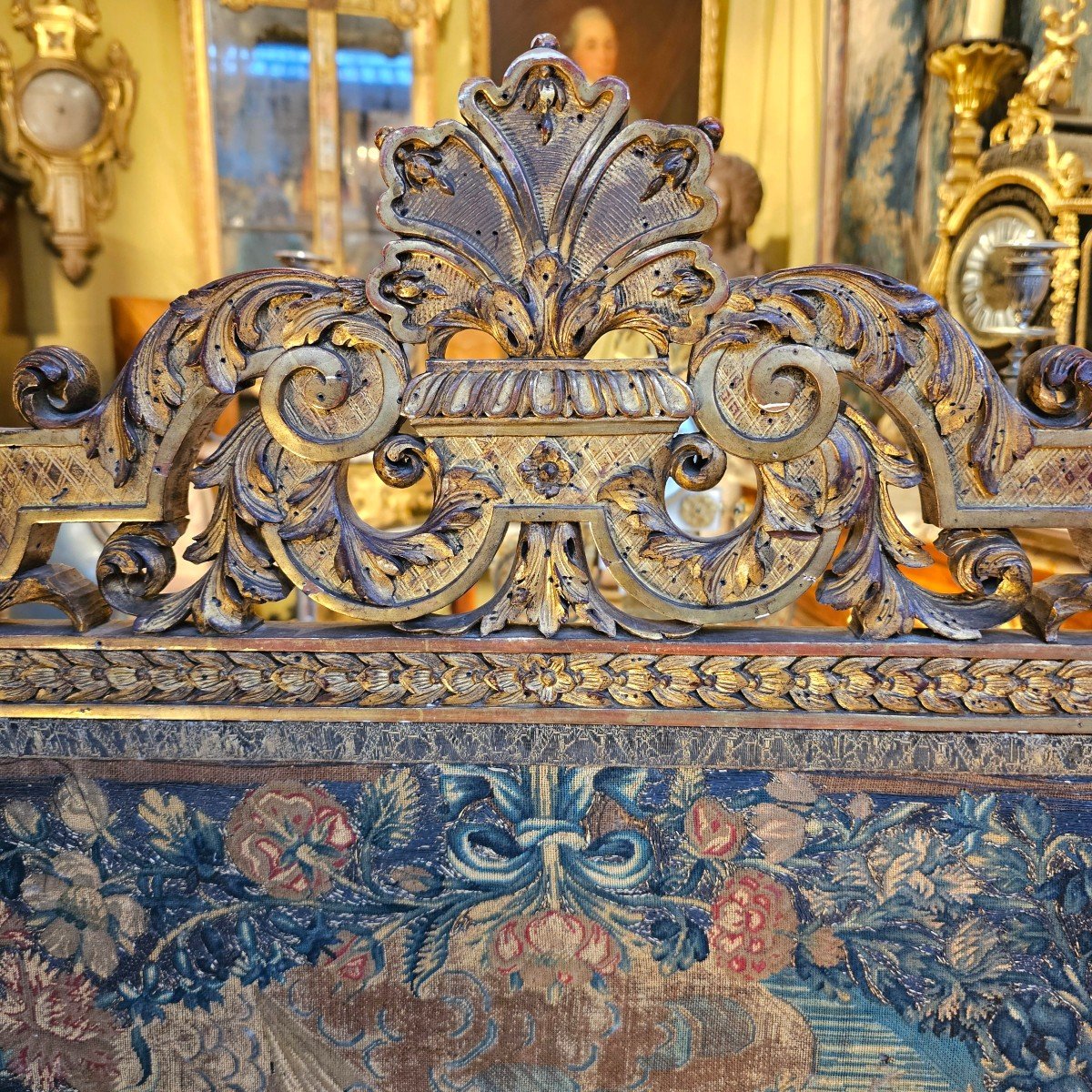 Écran de Cheminée de Style Louis XIV-photo-3