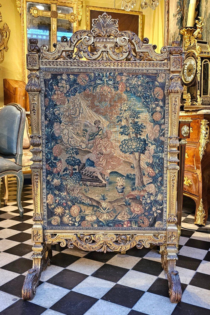 Écran de Cheminée de Style Louis XIV