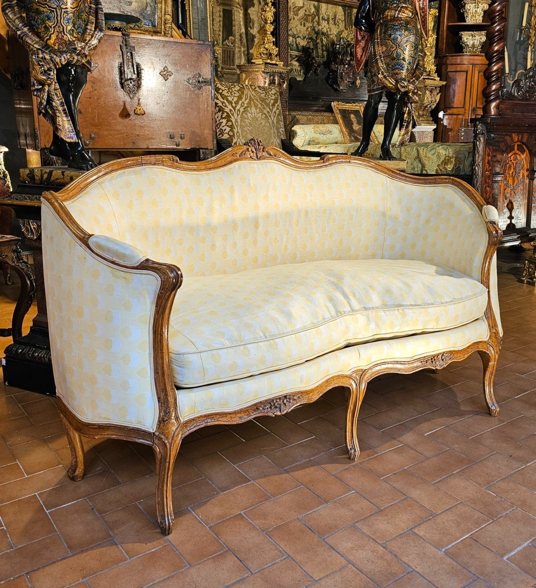 Louis XV Period Alcove Sofa-photo-2