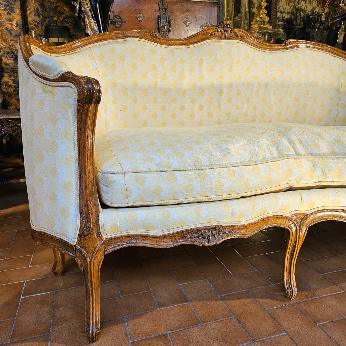 Louis XV Period Alcove Sofa-photo-3