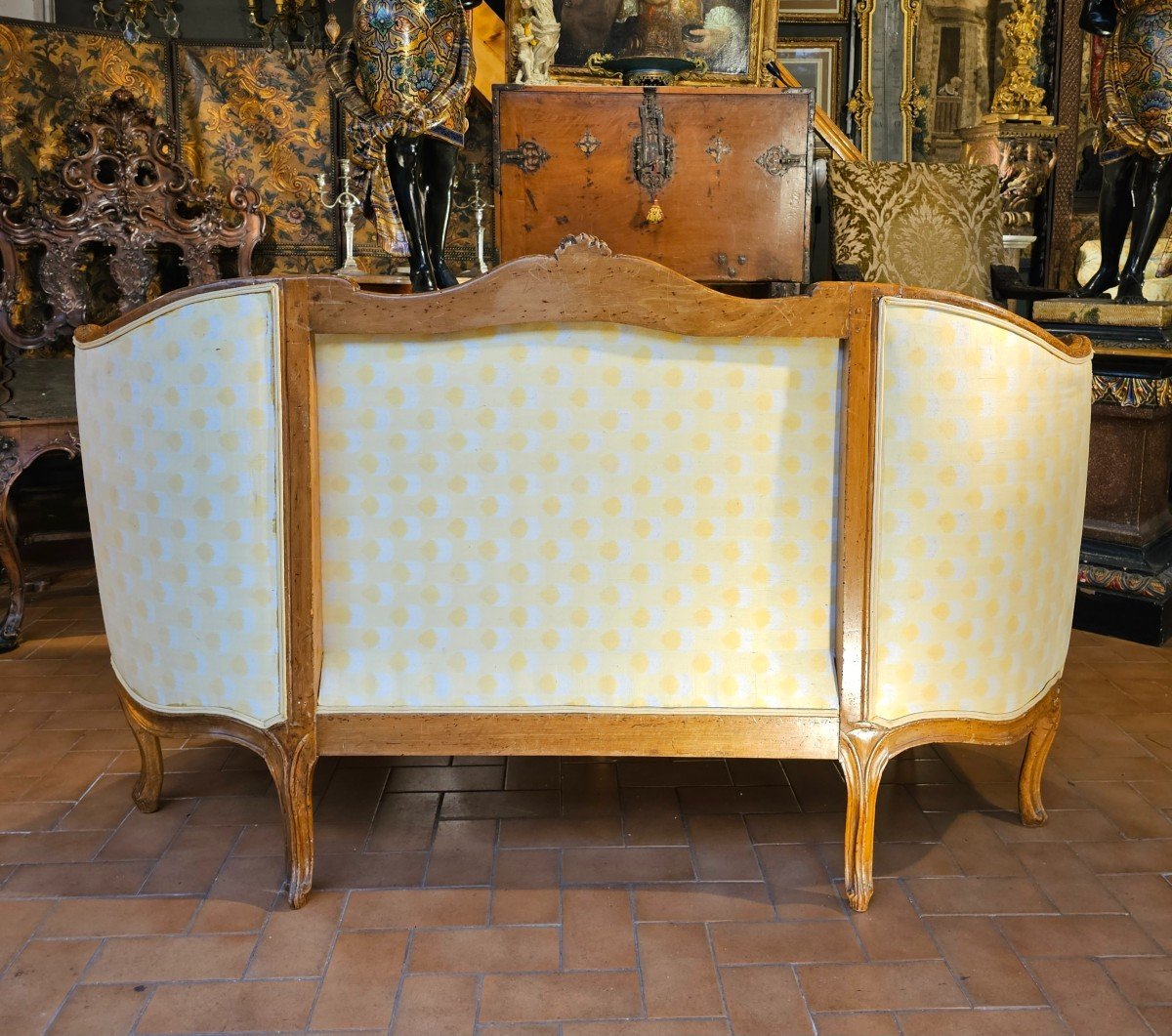 Louis XV Period Alcove Sofa-photo-4