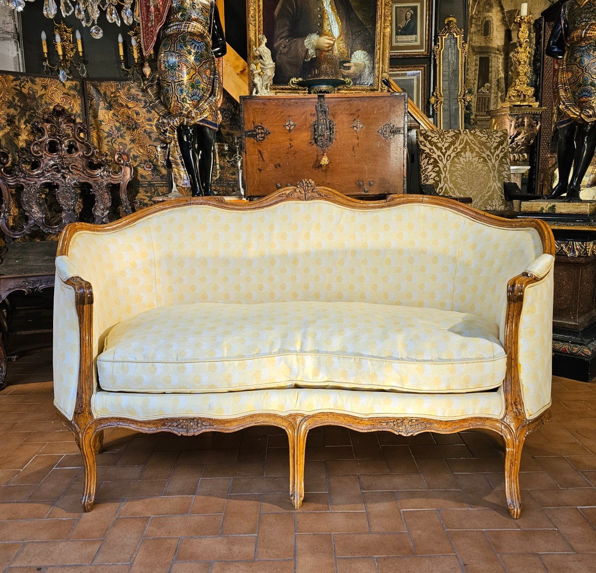 Louis XV Period Alcove Sofa