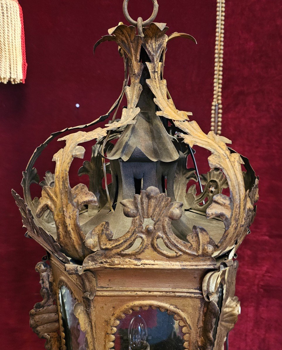 Beautiful Pair Of Louis XV Period Lanterns-photo-3