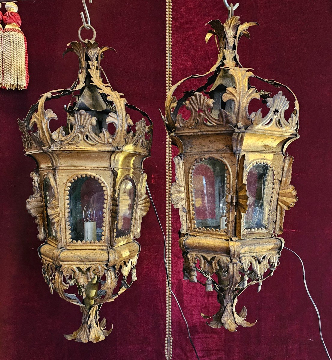 Beautiful Pair Of Louis XV Period Lanterns