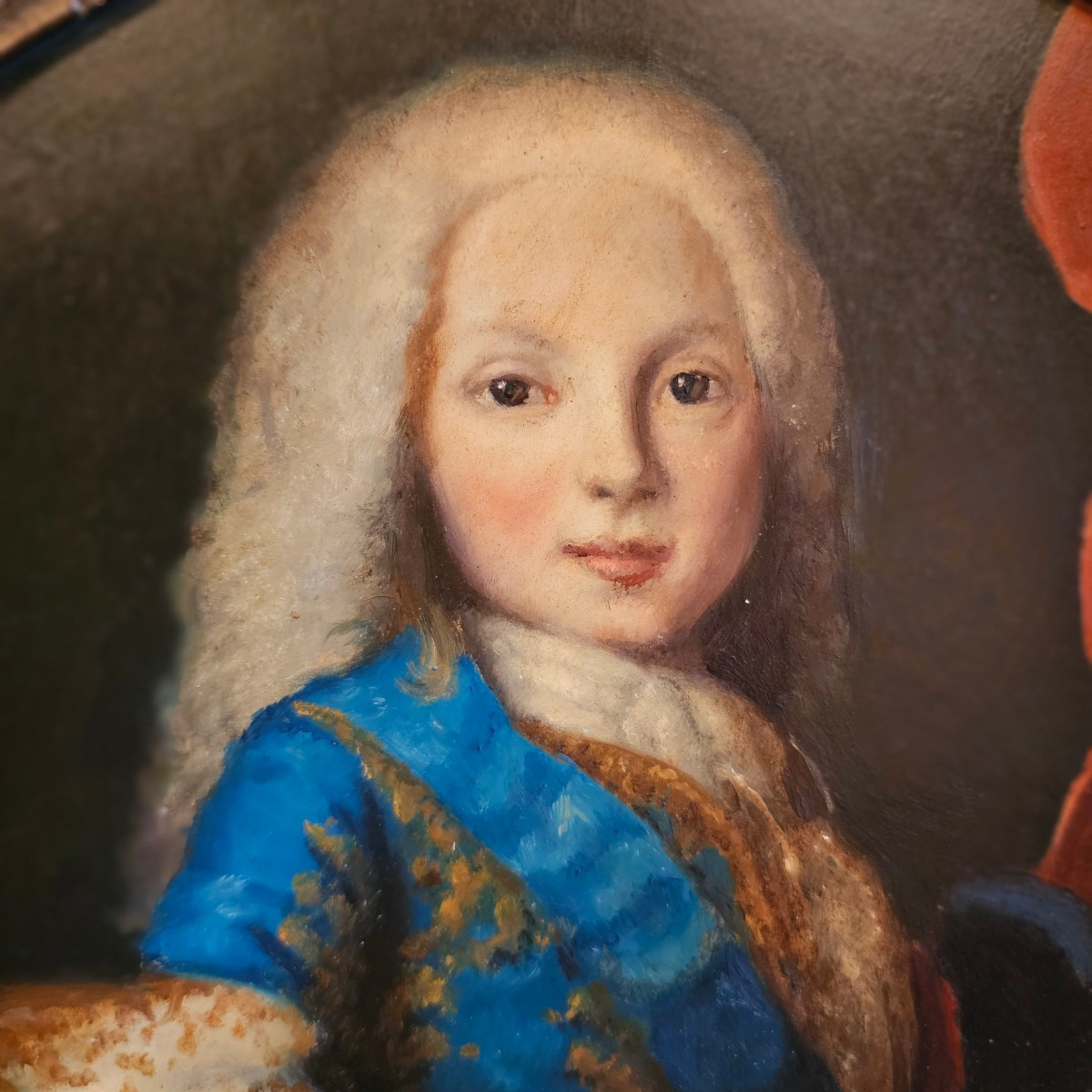 Portrait Of The Infante Philip Of Bourbon, 18th Century-photo-3