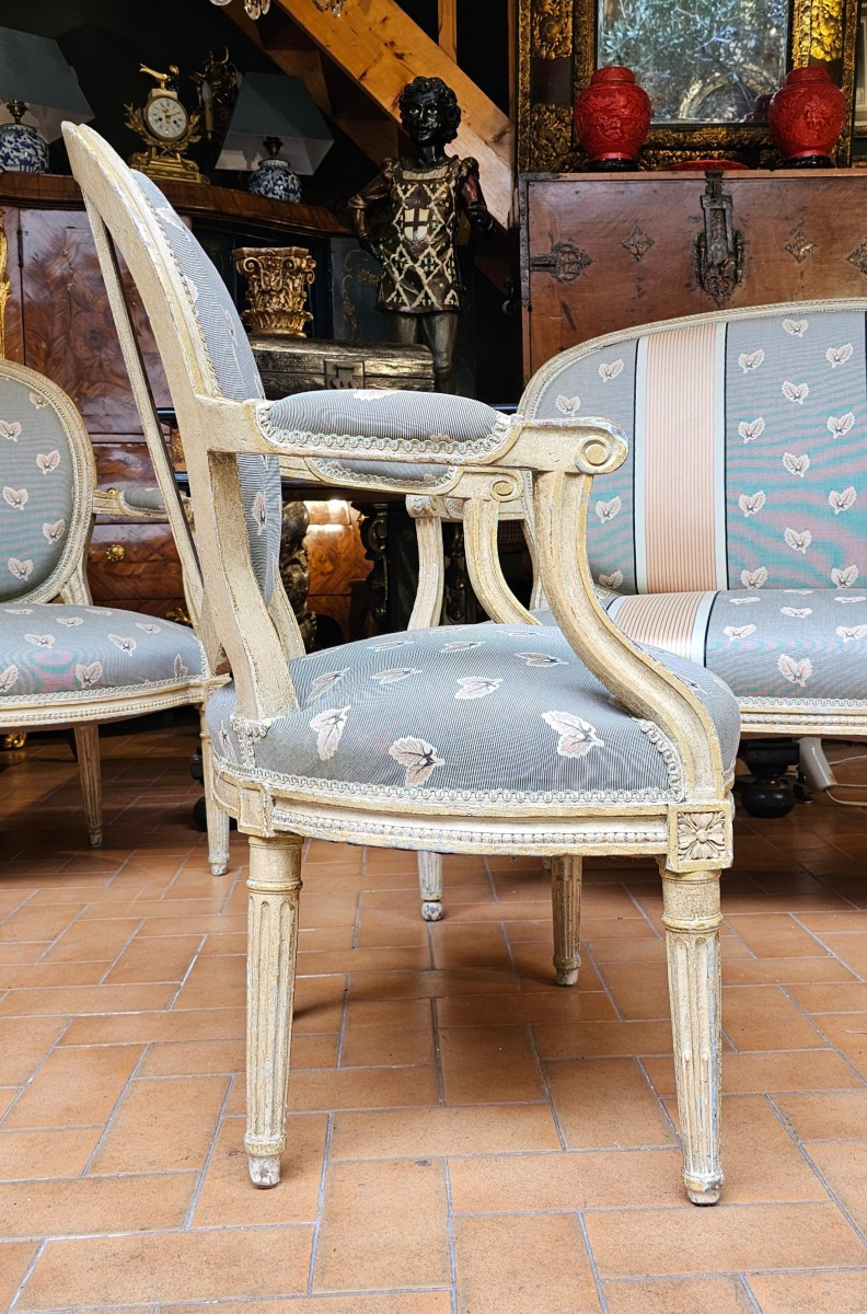 Louis XVI Period Living Room Furniture-photo-1