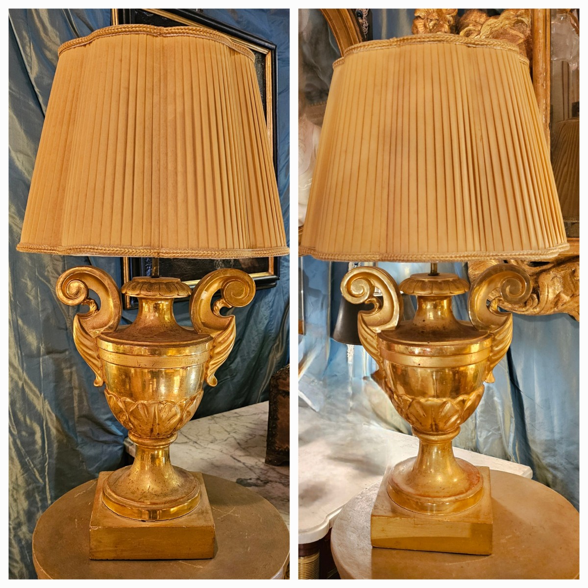 Pair Of Neoclassical Style Lamps-photo-1