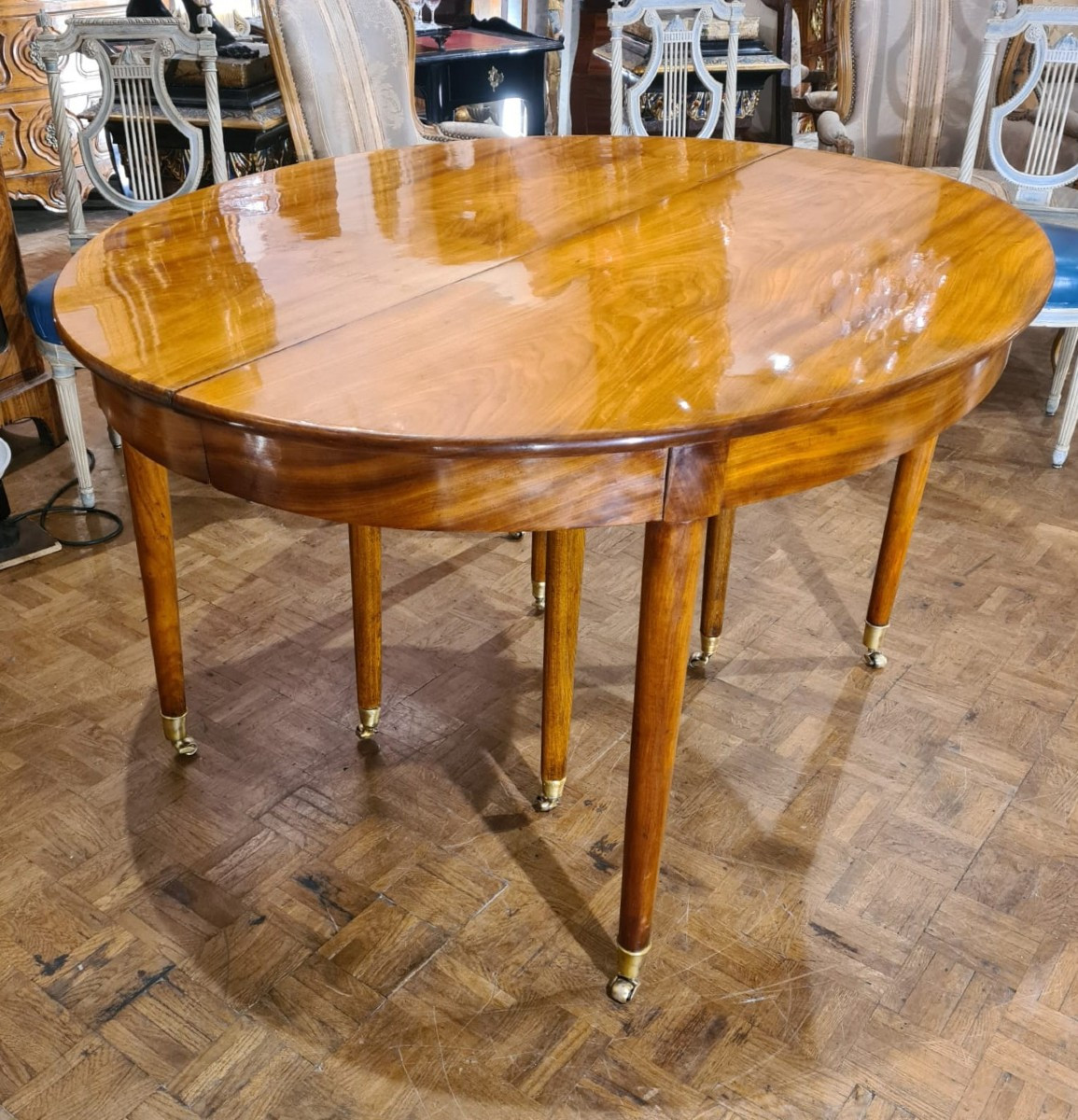 Table De Salle à Manger Epoque Louis XVI-photo-3