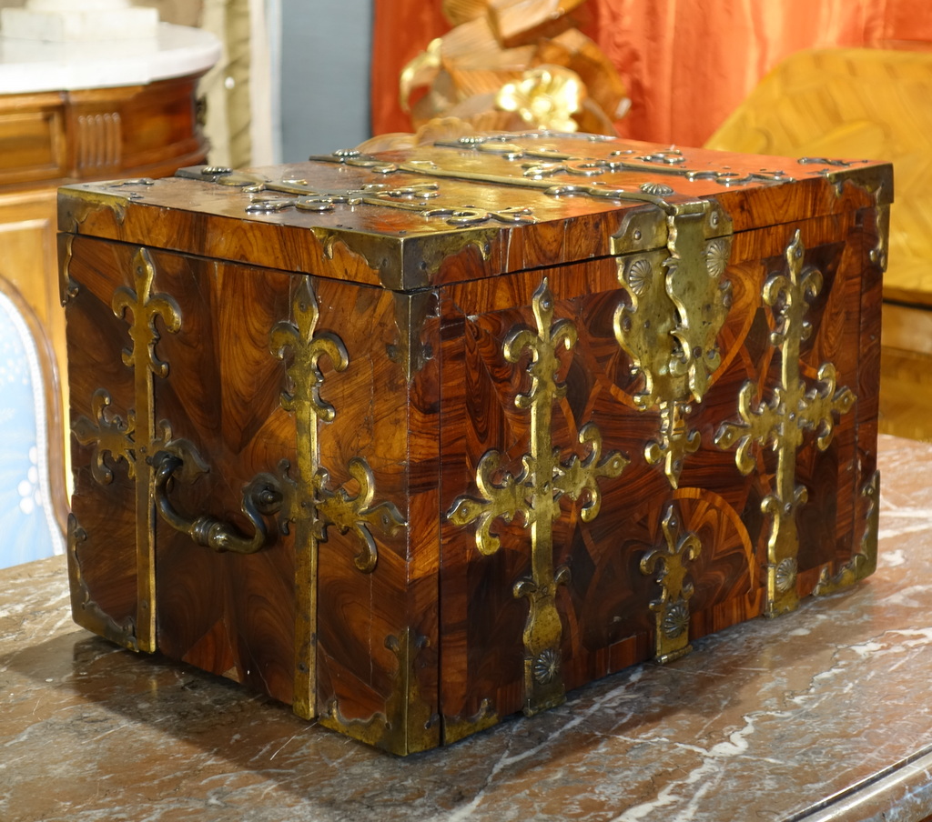 Box Of The Messenger Of The Messenger Louis XIV Era-photo-2