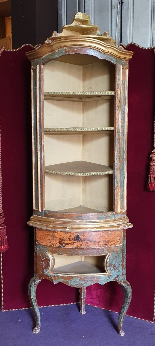 Corner Cabinet Louis XV Period