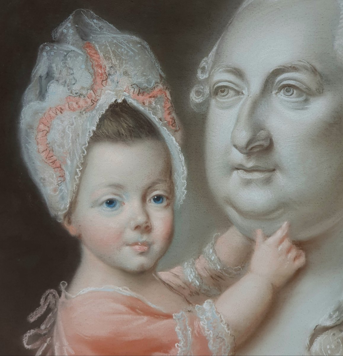 Portrait De Mademoiselle Arnoult Epoque Louis XVI-photo-2