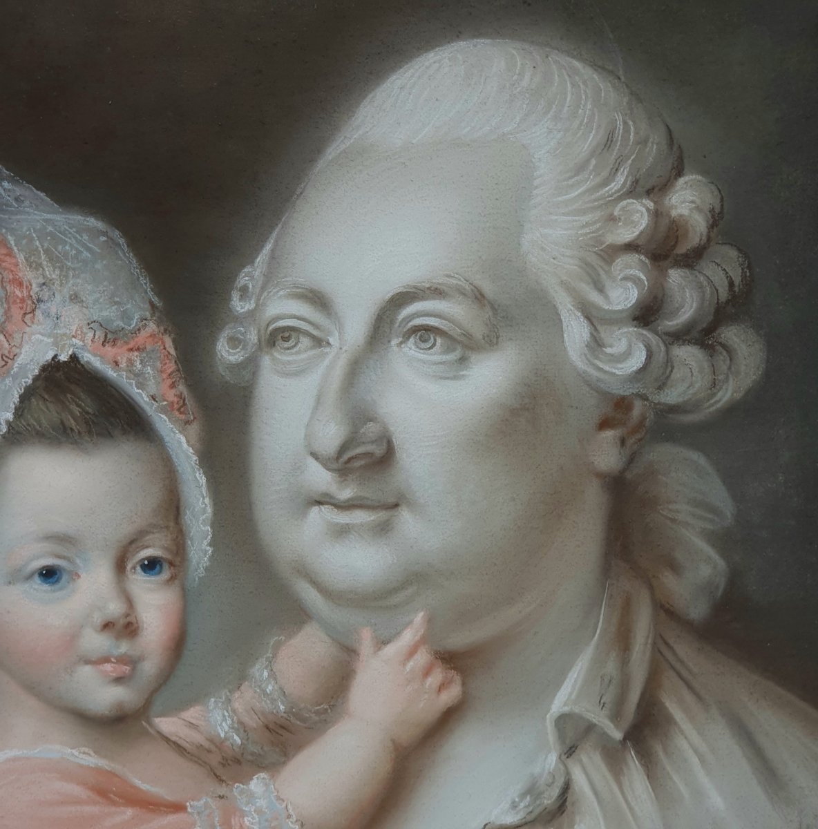 Portrait De Mademoiselle Arnoult Epoque Louis XVI-photo-3