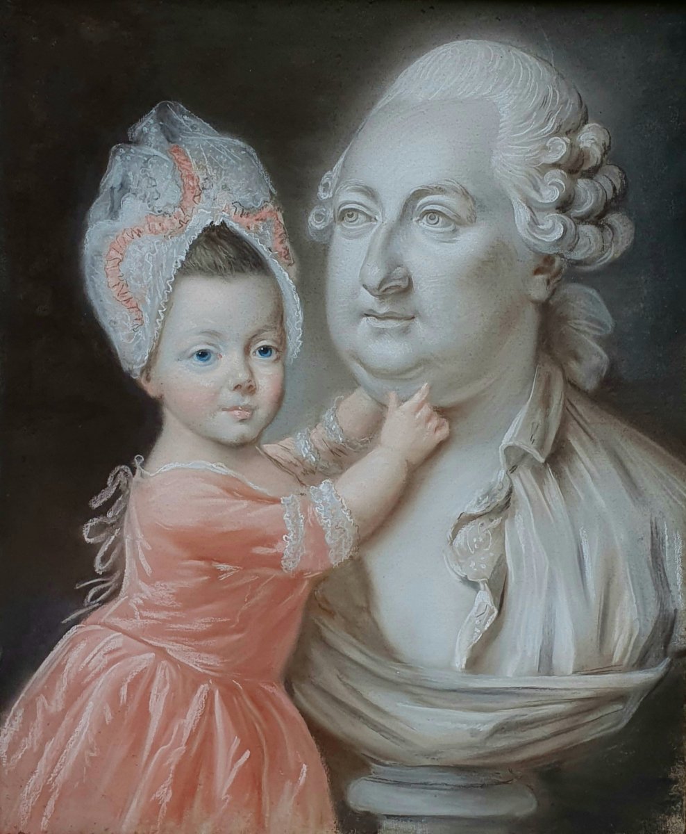 Portrait De Mademoiselle Arnoult Epoque Louis XVI