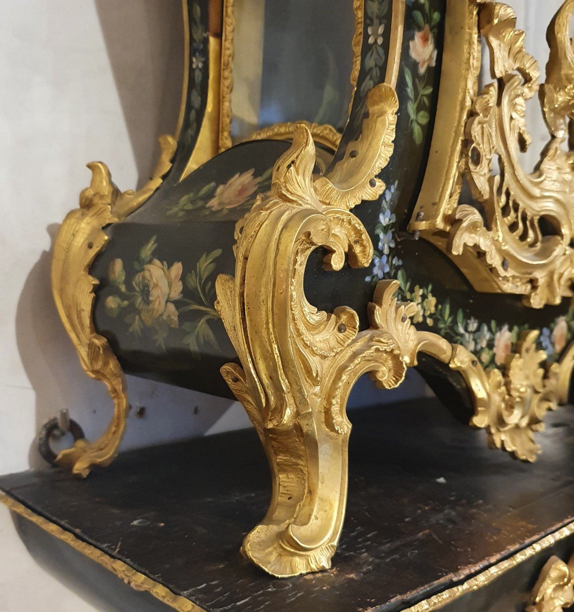 Cartel Wall Lamp And Socle Napoleon III Period-photo-3