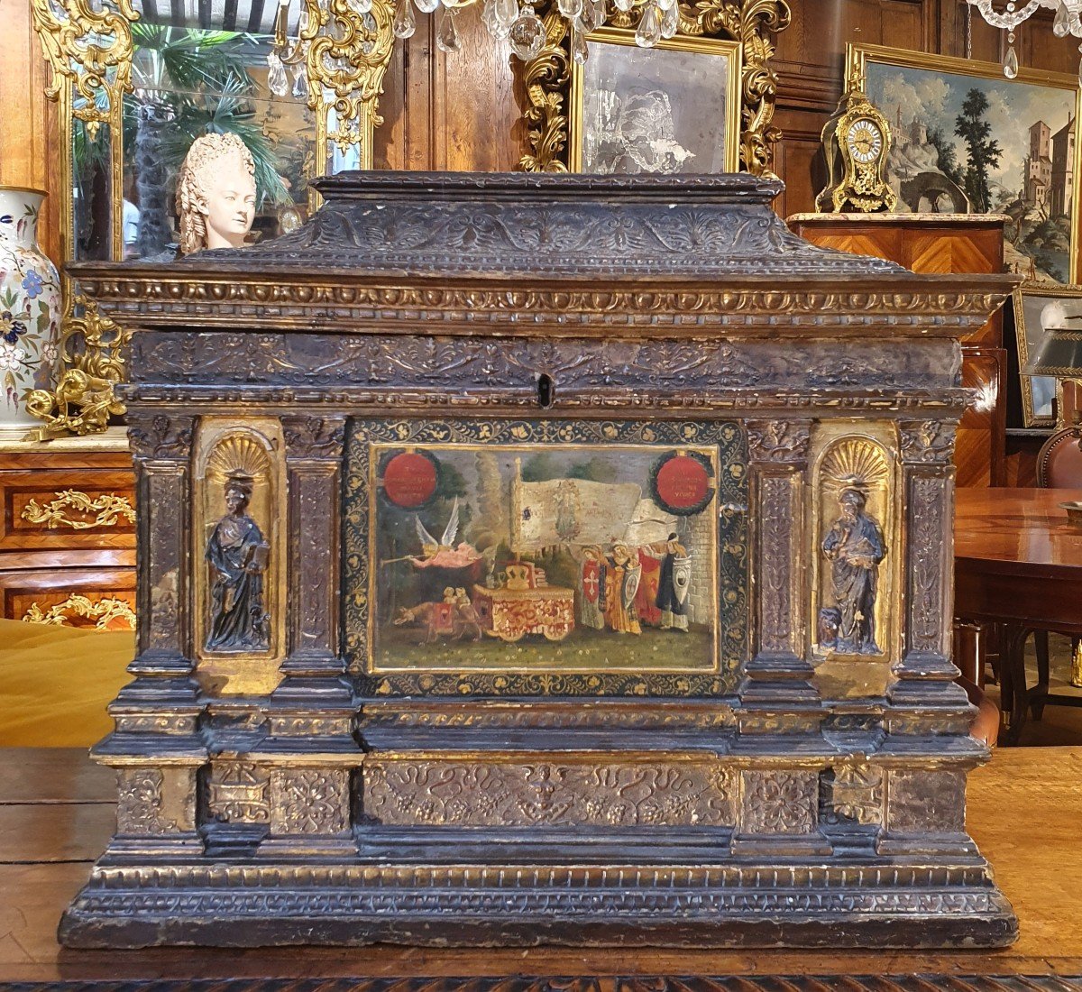 Rare 17th Century Chest