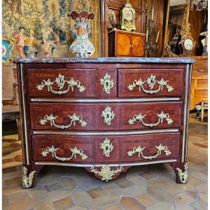 Louis XV Period Arched Commode