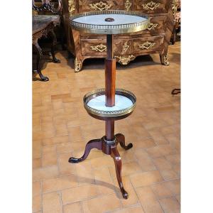 Louis XVI Period Tripod Pedestal Table