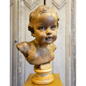 Small 19th Century Child Bust