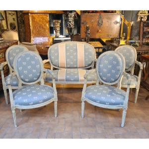 Louis XVI Period Living Room Furniture