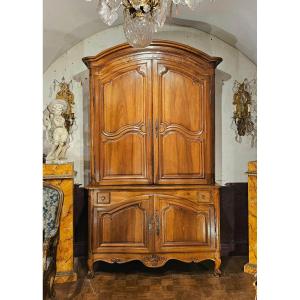 Louis XVI Period Two-part Walnut Sideboard