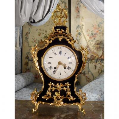 Lacquered Wood Cartel Louis XV