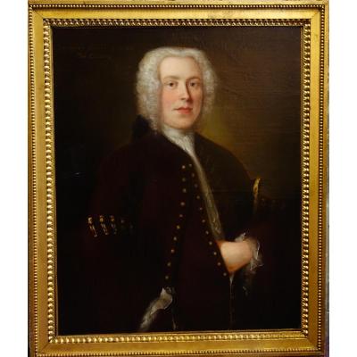 Portrait Of A Young Man Epoque Eighteenth Century