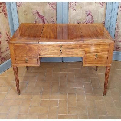 Louis XVI Mahogany Dressing Table