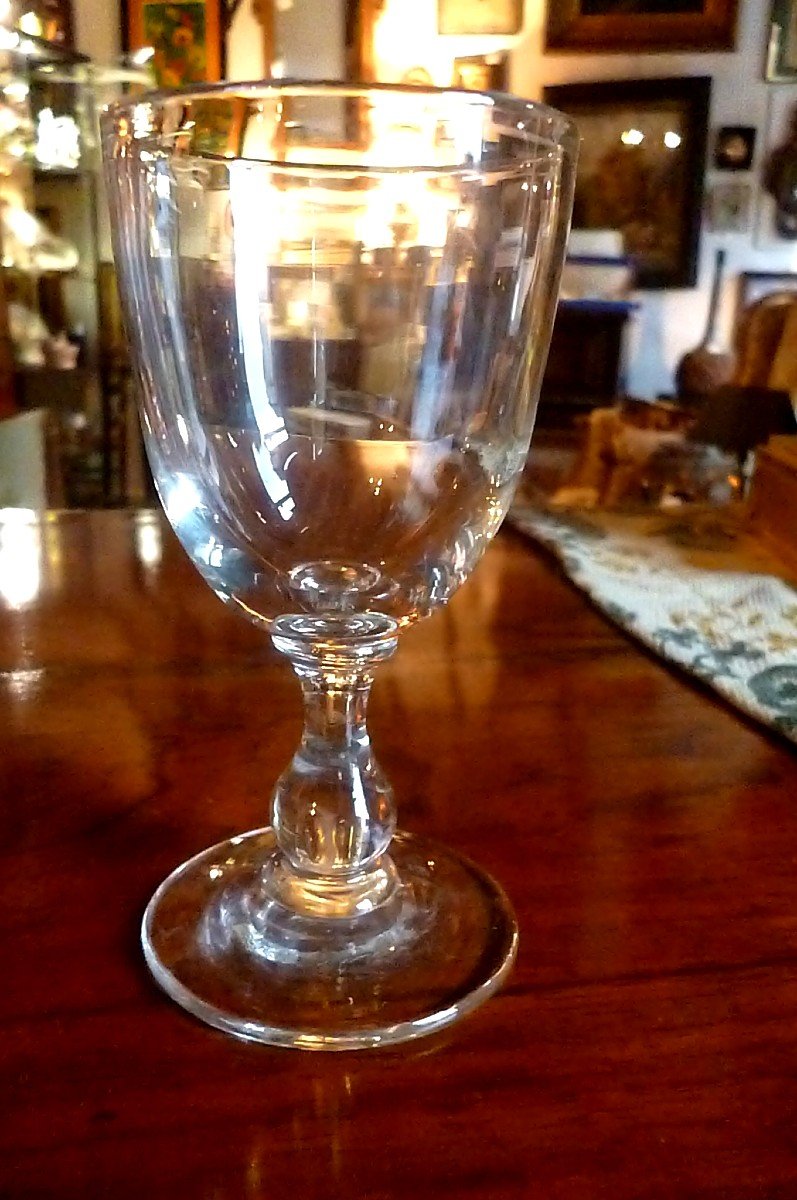 Neuf Verres  Normand Milieu XIX E -photo-7