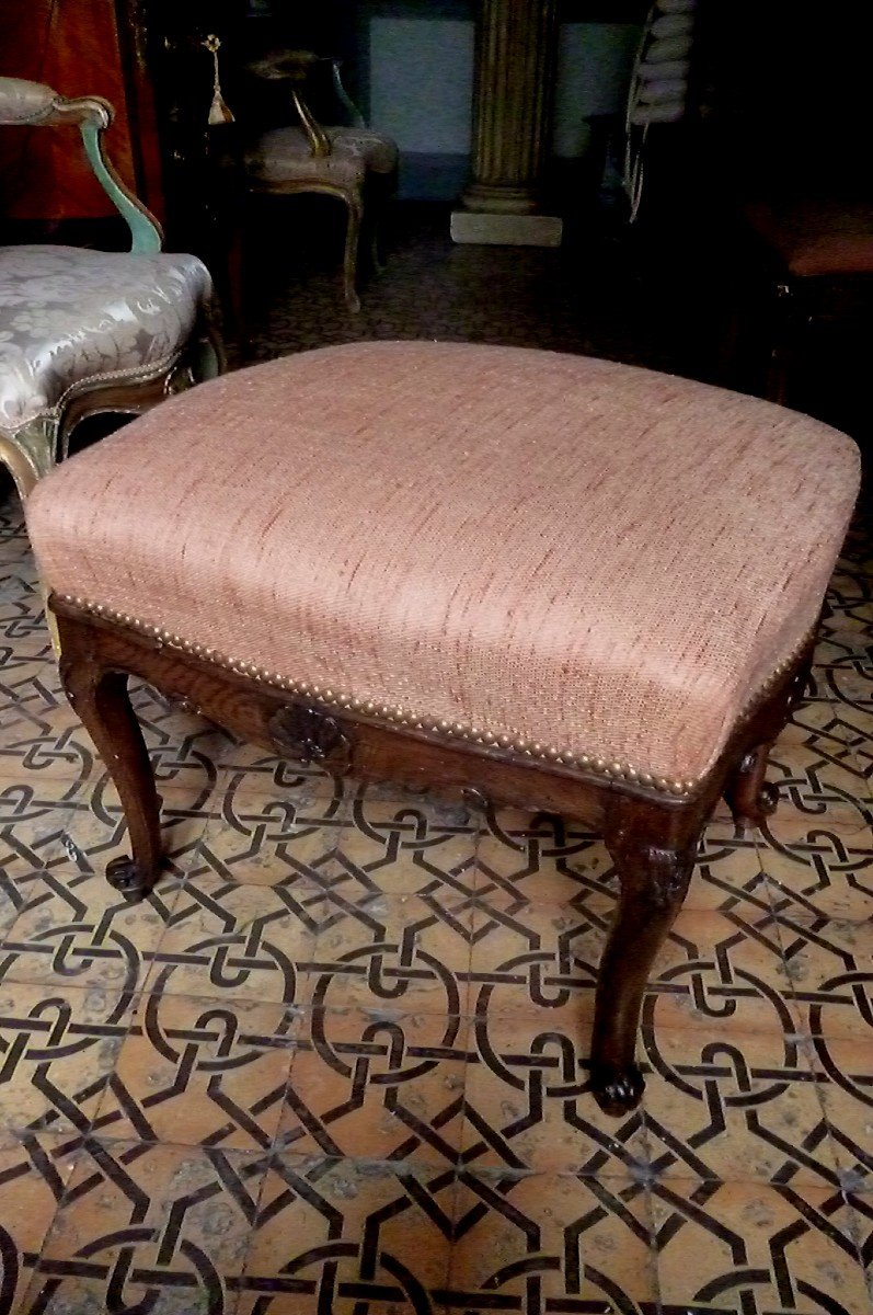 Pouf Tabouret   Epoque  Régence   1715 / 1723-photo-7