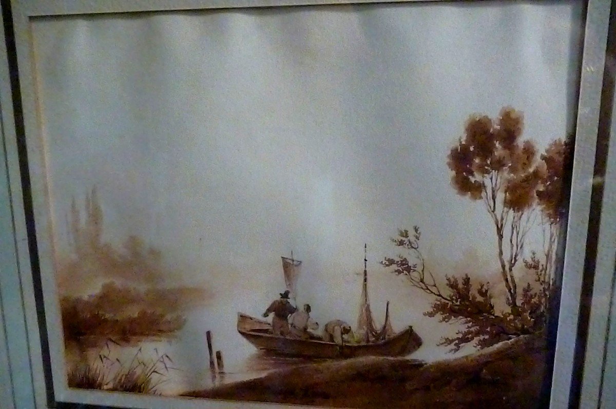 Ink Wash, 19th Century-photo-2