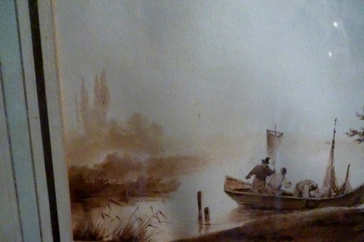 Ink Wash, 19th Century-photo-4