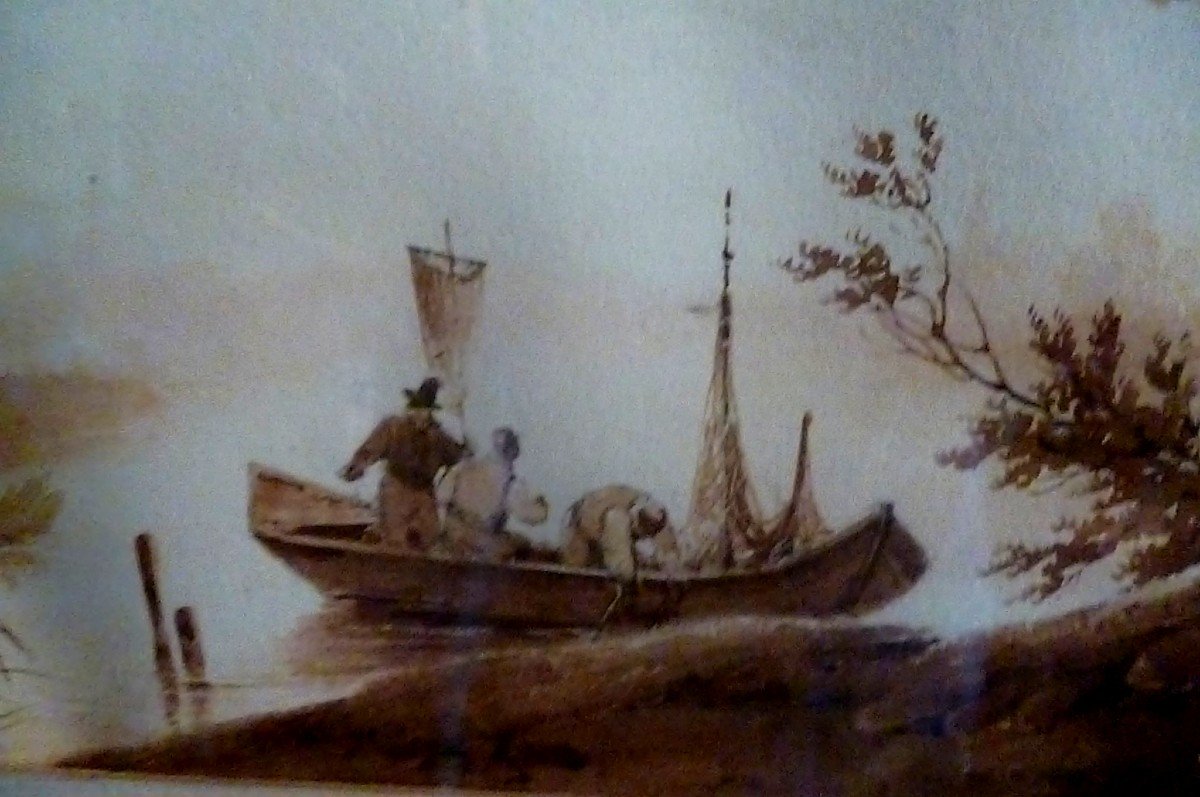 Ink Wash, 19th Century-photo-5