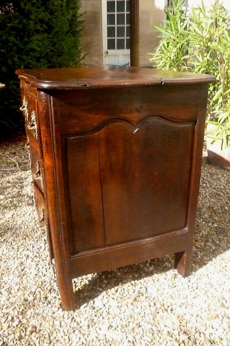 18th Century Chest Of Drawers Stamped Jf Thuillier -photo-4