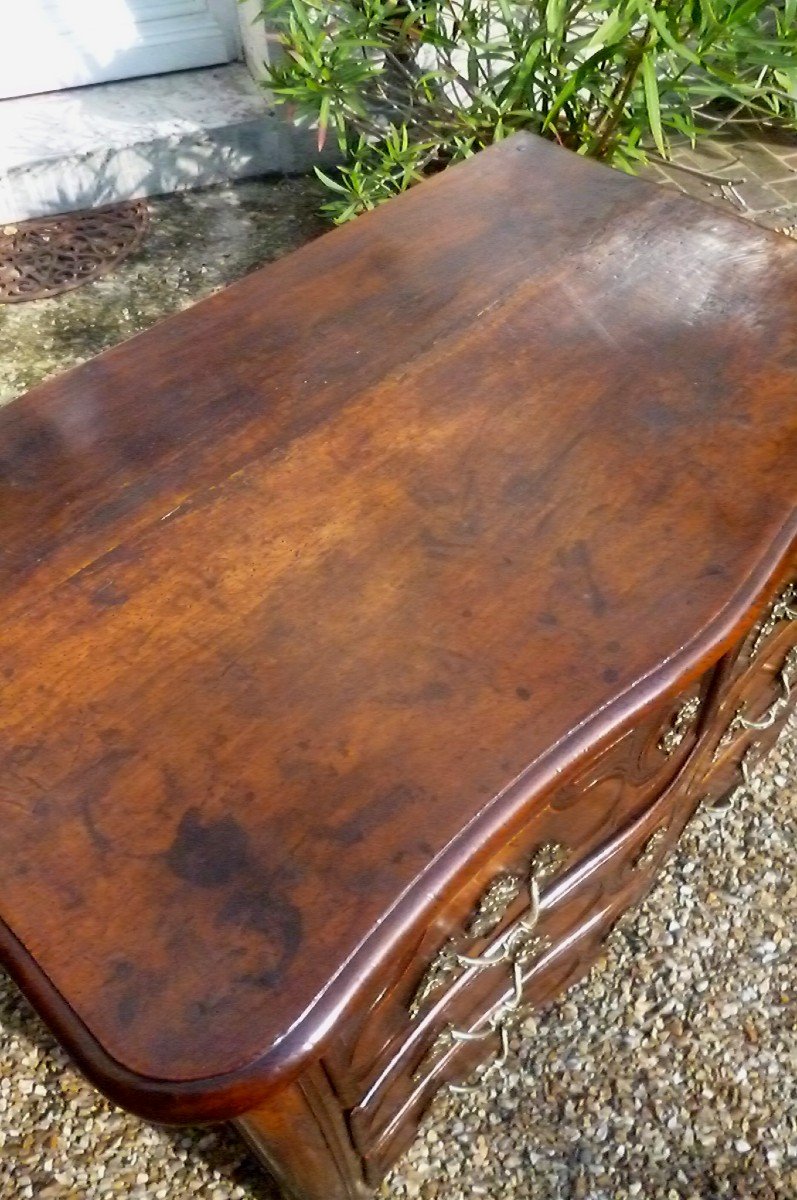 18th Century Chest Of Drawers Stamped Jf Thuillier -photo-1