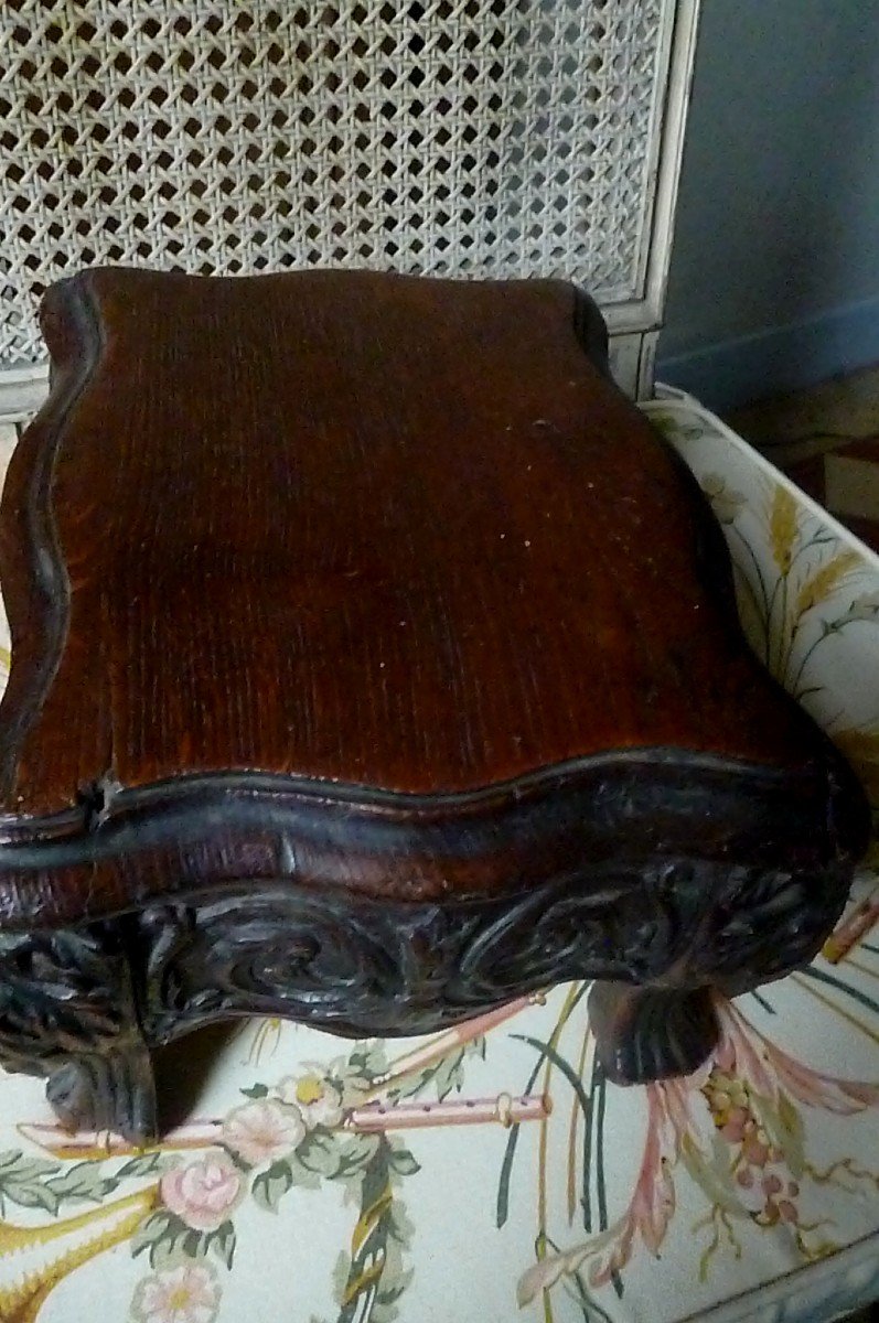 Tabouret  De  Carrosse  Epoque  Régence-photo-4