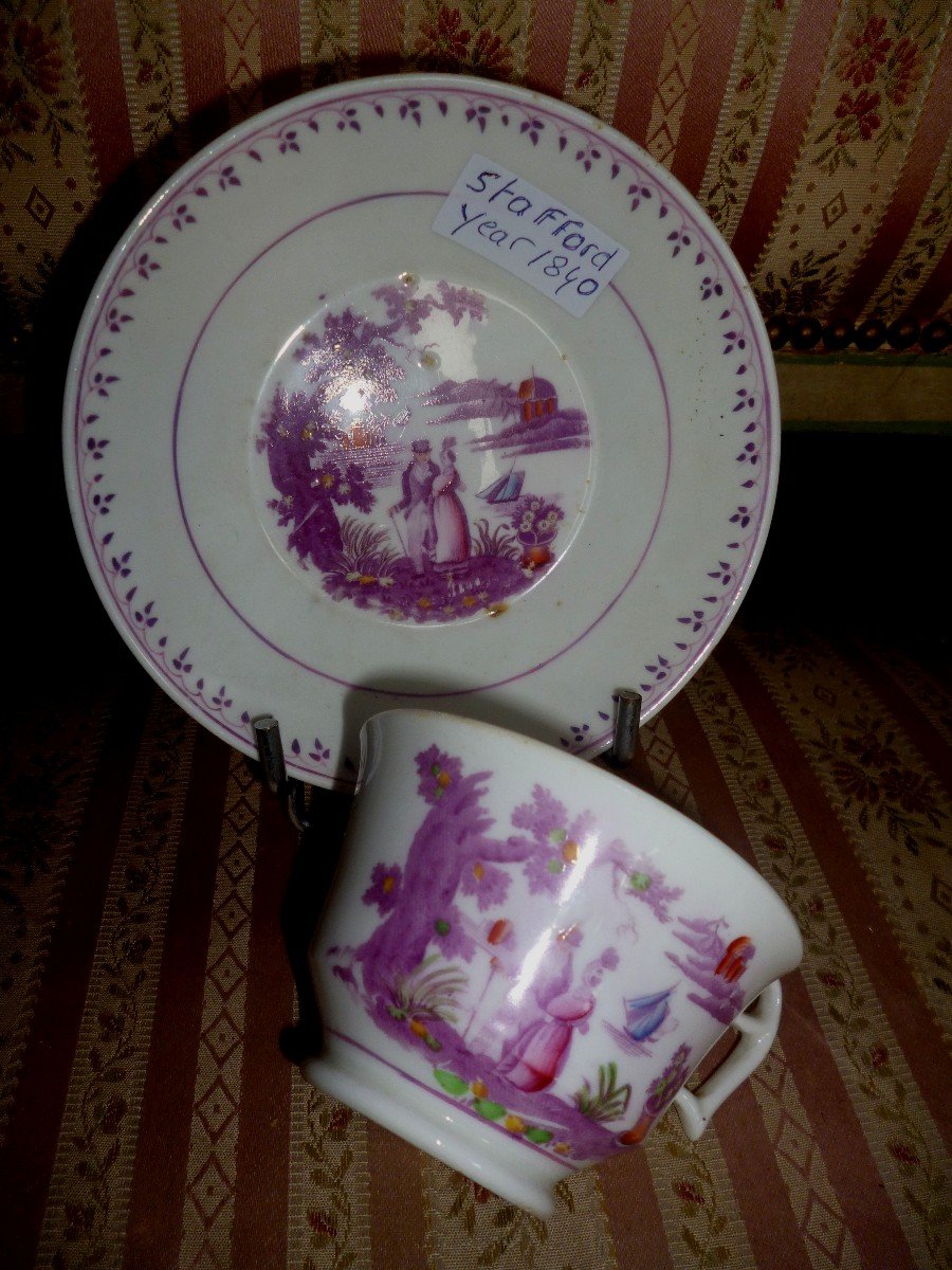 Tasse  Stafford  Epoque  1840