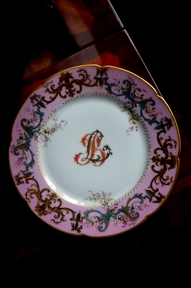 Limoges Plate Period N III-photo-8