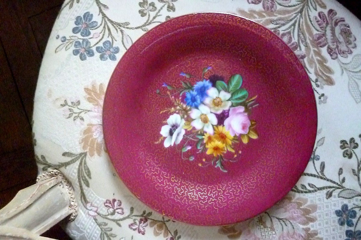 Paris Porcelain Plate-photo-1