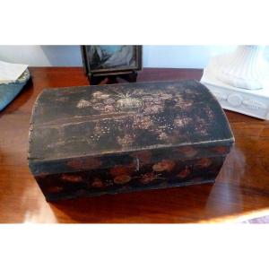 Norman Wedding Painted Box End XVIII E