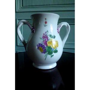 Large Porcelain Vase From Vienna Eighteenth Time