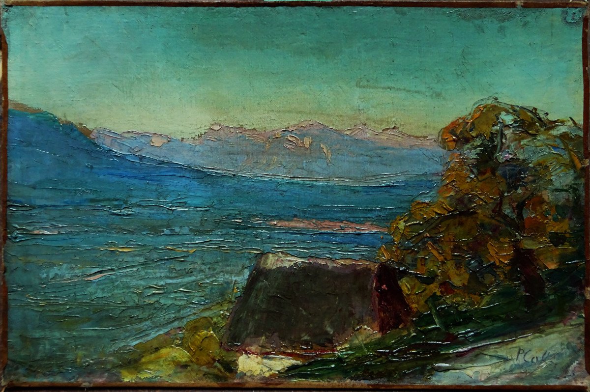 Abbot Pierre Calès (1870-1961) "dauphiné Valley" Grésivaudan, Mountains, Hareux, Grenoble