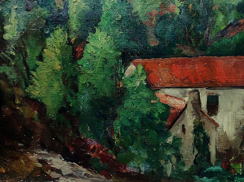 Georges-h-sabbagh 1887-1951 Moulin De La Folie In Crozant 1924. Brittany, Sérusier, Egypt Lebanon-photo-4