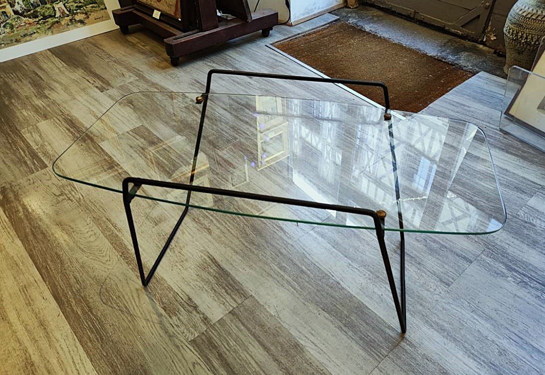 Coffee Table Design By Robert Mathieu C. 1950/60. Matégot, Chambost, Motte, Guariche. -photo-4