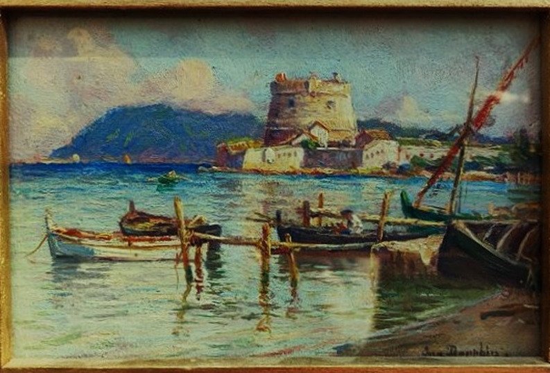 Eugène Dauphin (1857-1930) "toulon, Fort Saint-louis" Nardi, Montenard, Courdouan, Gallian-photo-2