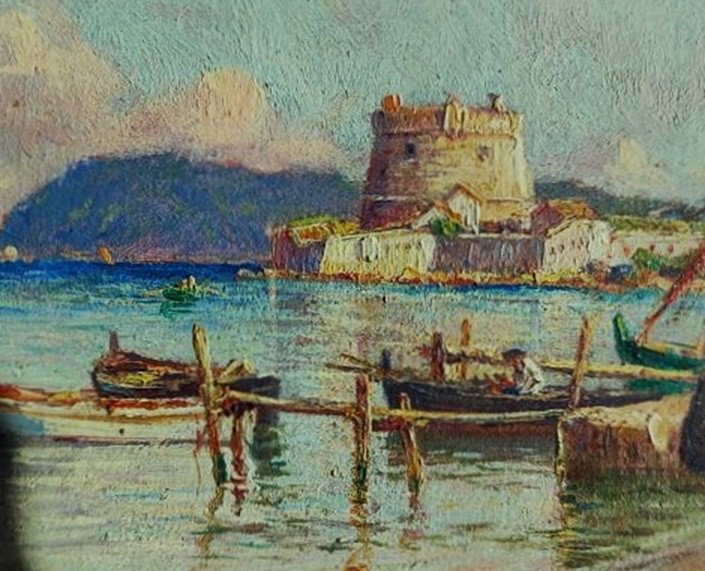 Eugène Dauphin (1857-1930) "toulon, Fort Saint-louis" Nardi, Montenard, Courdouan, Gallian-photo-3