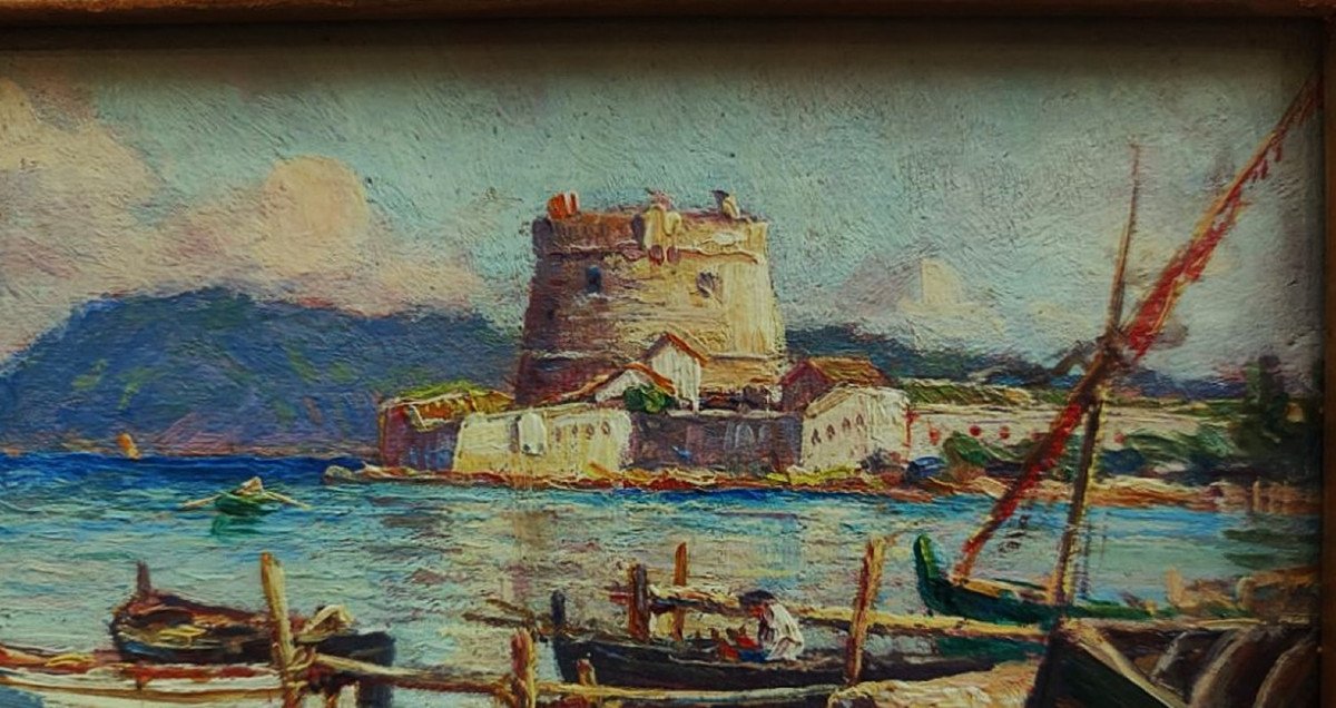 Eugène Dauphin (1857-1930) "toulon, Fort Saint-louis" Nardi, Montenard, Courdouan, Gallian-photo-4